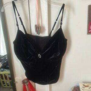 Secret Treasures Black Velvet Bandeau